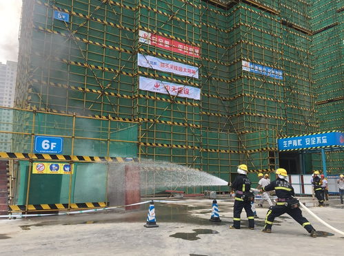 安全無小事丨武江區建筑工程應急救援演練今日成功舉辦